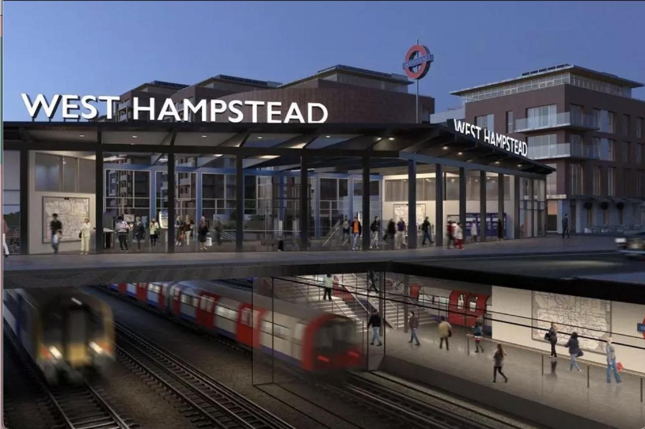 Stunning 3 Bed Duplex Apartment In The Heart Of West Hampstead لندن المظهر الخارجي الصورة